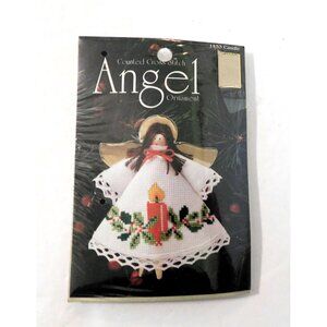 Designs for the Needle Candle Angel Ornament Counted Cross Stitch Kit Sealed
